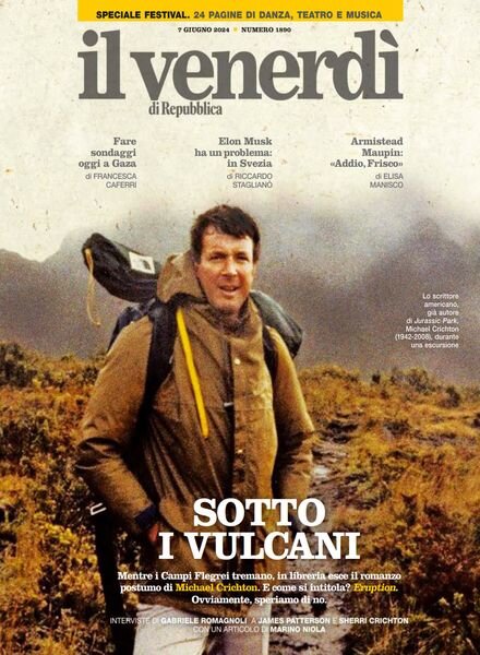 Il Venerdi di Repubblica – 7 Giugno 2024 Cover