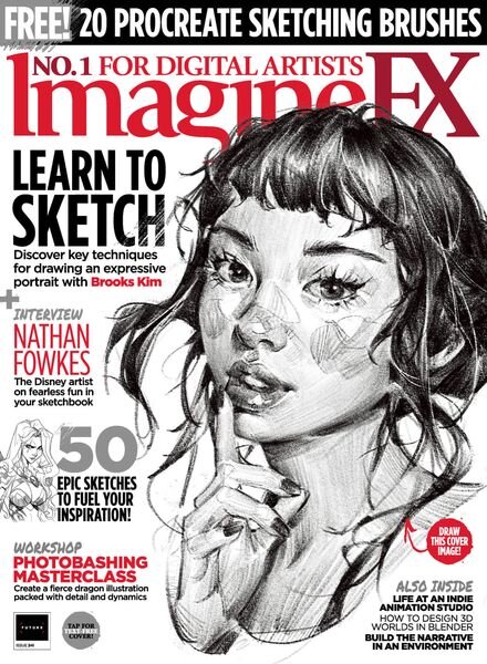ImagineFX – August 2024 Cover