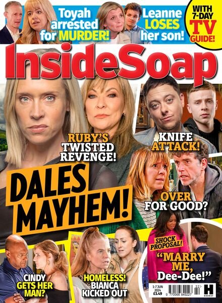 Inside Soap UK – Issue 22 – 1 June 2024 Cover