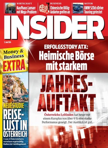 Insider Austria – 5 Juni 2024 Cover
