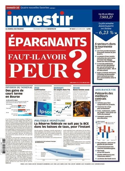 Investir – 15 Juin 2024 Cover