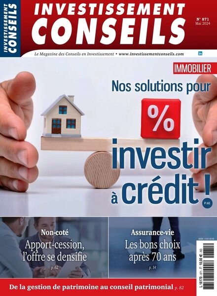Investissement Conseils – Mai 2024 Cover