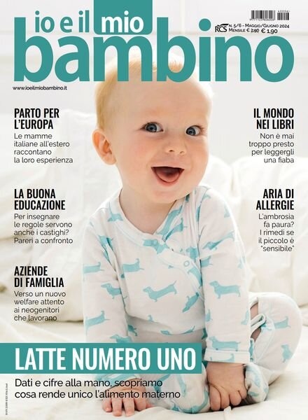 Io e il mio Bambino – Maggio-Giugno 2024 Cover
