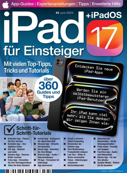 iPad fur Einsteiger – Juni 2024 Cover