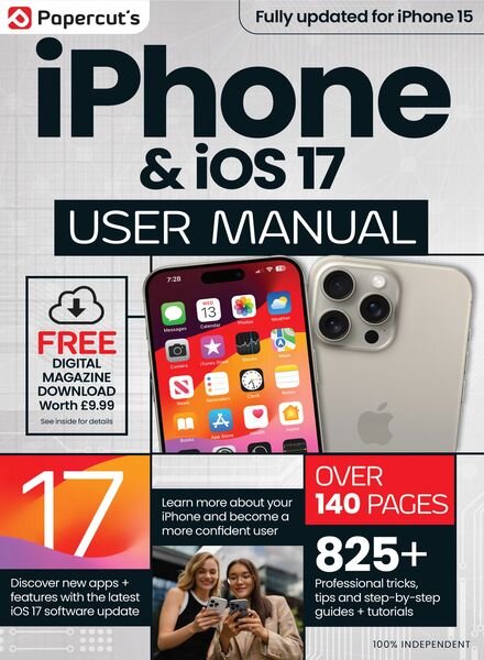 iPhone & iOS 17 User Manual – June 2024 Cover