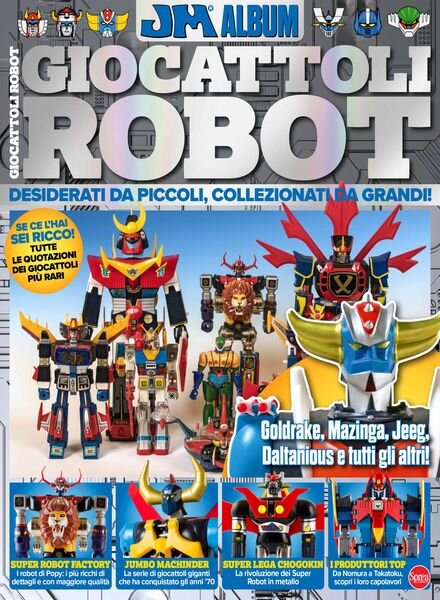 Japan Magazine Album – Giocattoli Robot – Luglio-Agosto 2024 Cover