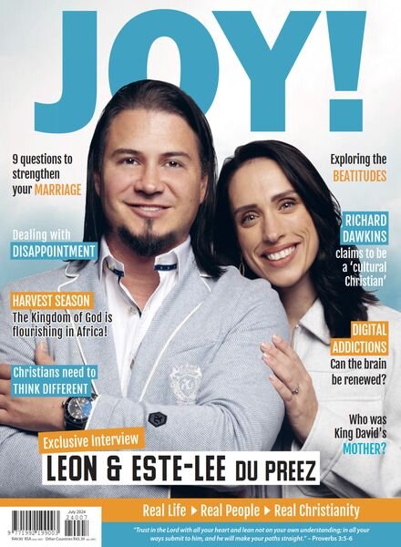 Joy! Magazine – July 2024 Cover