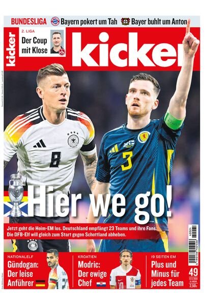 Kicker – 13 Juni 2024 Cover