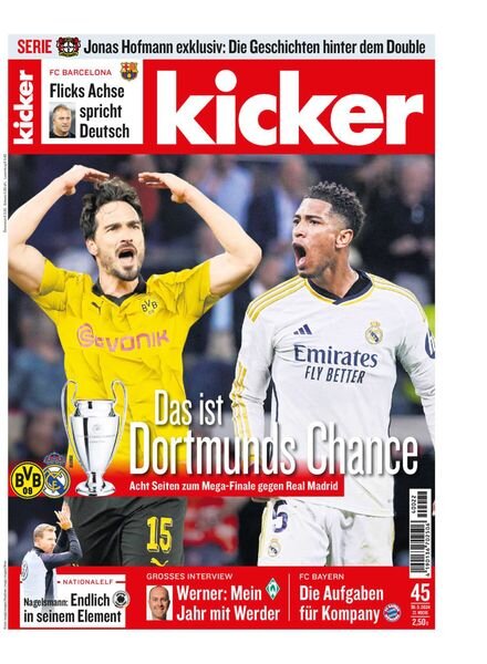 Kicker – 30 Mai 2024 Cover