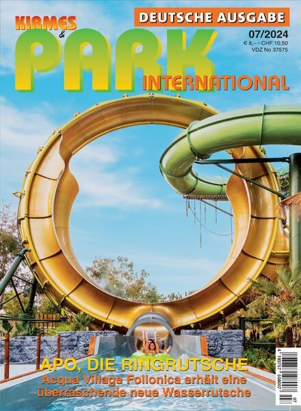 Kirmes & Park International Deutsche Ausgabe – Juli 2024 Cover