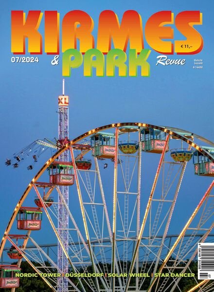 Kirmes & Park Revue – Juli 2024 Cover