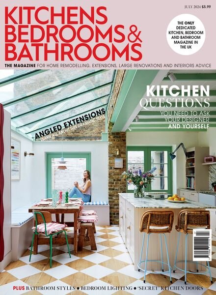 Kitchens Bedrooms & Bathrooms – July 2024 Cover