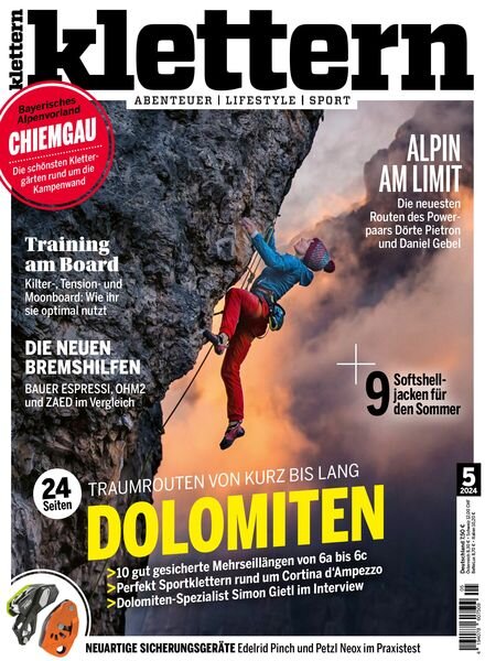 Klettern – Juni 2024 Cover