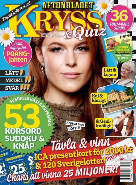 Kryss & Quiz – 24 Juni 2024 Cover