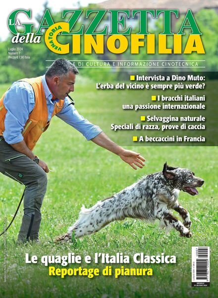 La Gazzetta Della Cinofilia Venatoria – Luglio 2024 Cover