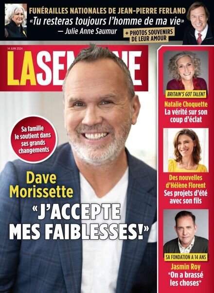 La Semaine – 14 Juin 2024 Cover