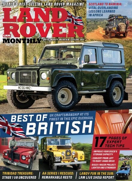 Land Rover Monthly – August 2024 Cover