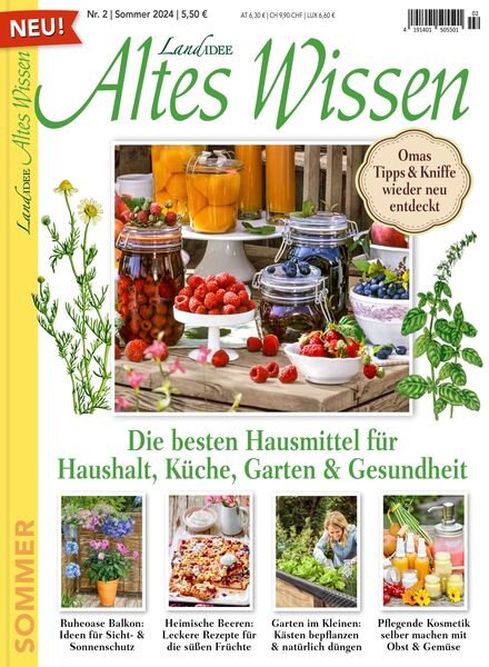 LandIDEE Altes Wissen – Sommer 2024 Cover