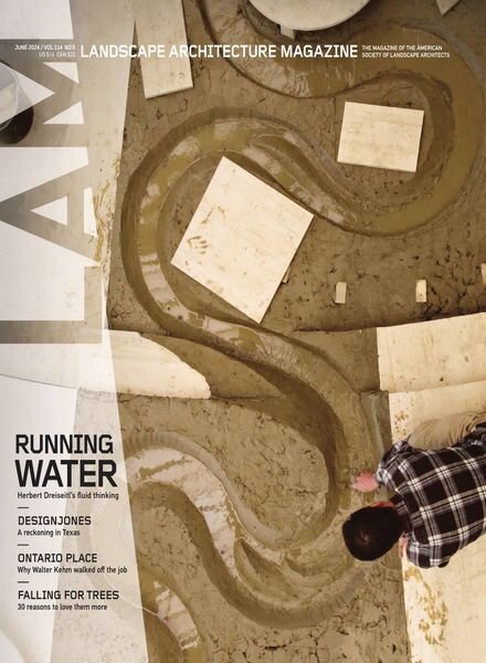 Landscape Architecture Magazine USA – June 2024 Cover