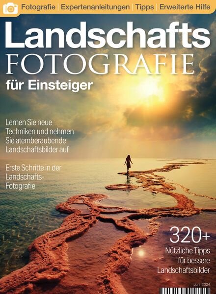 Landschaftsfotografie fur Einsteiger – Juni 2024 Cover