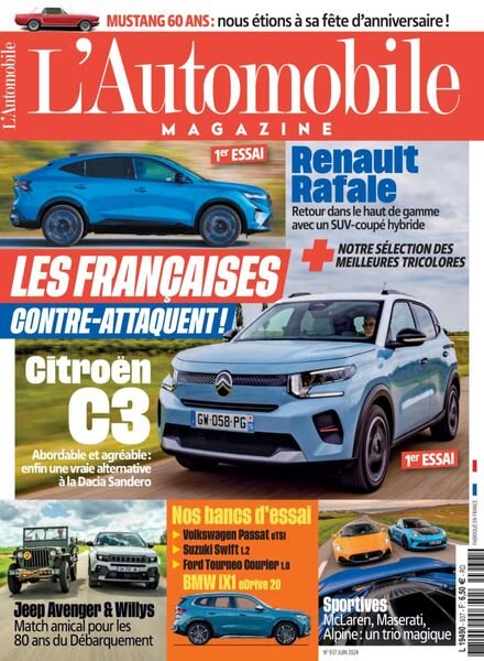 L’Automobile Magazine – Juin 2024 Cover
