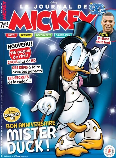 Le Journal de Mickey – 12 Juin 2024 Cover