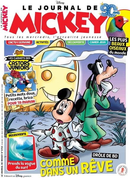Le Journal de Mickey – 22 Mai 2024 Cover