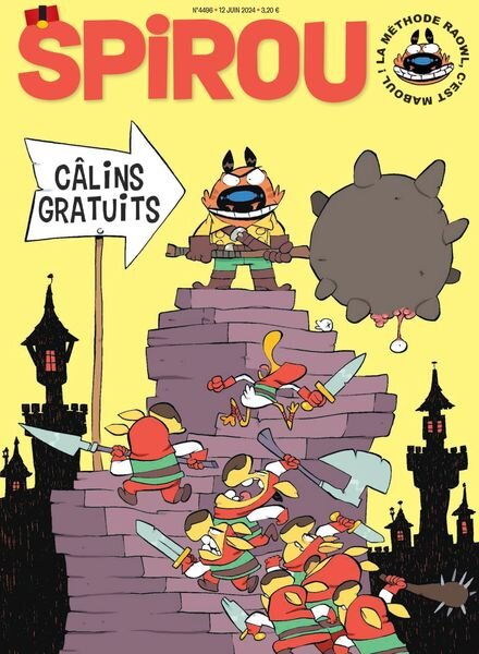 Le Journal de Spirou – 12 Juin 2024 Cover