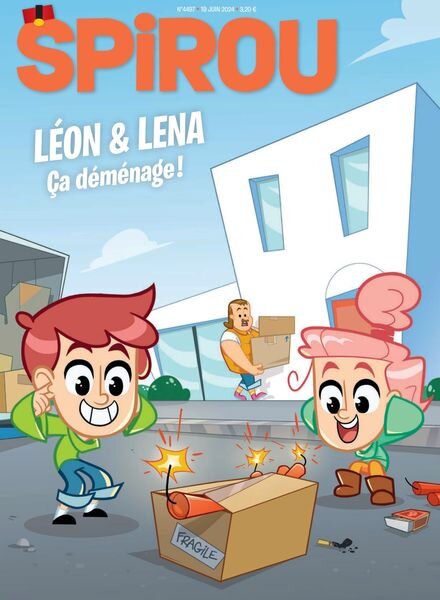 Le Journal de Spirou – 19 Juin 2024 Cover