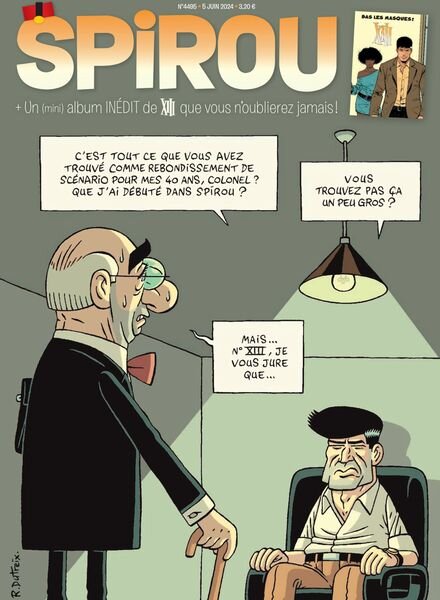 Le Journal de Spirou – 5 Juin 2024 Cover