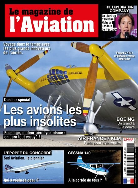 Le Magazine de l’Aviation – Juillet-Aout-Septembre 2024 Cover