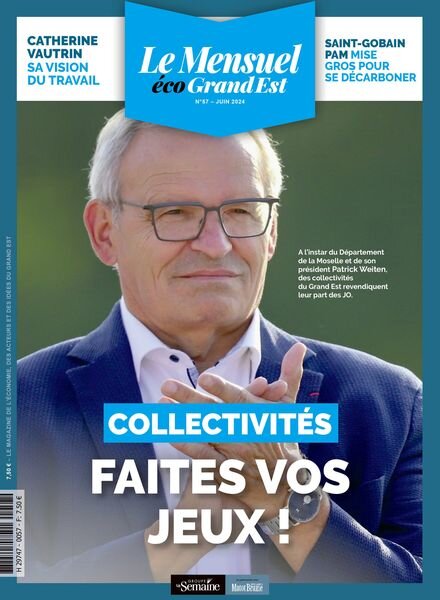 Le Mensuel Grand Est – Juin 2024 Cover