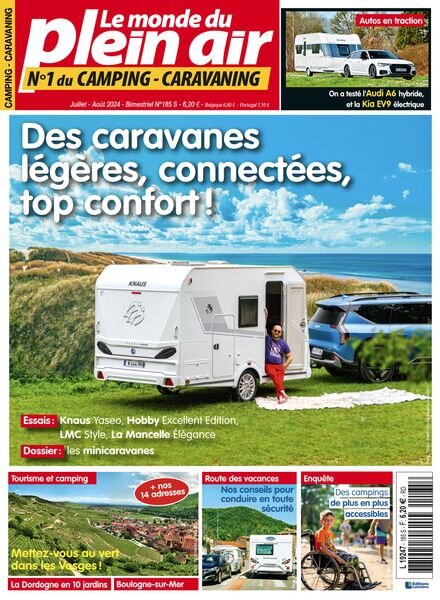 Le Monde du Plein-Air – Juillet-Aout 2024 Cover