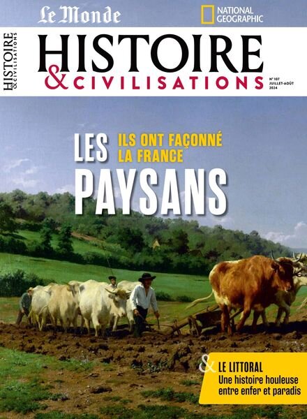 Le Monde Histoire & Civilisations – Juillet-Aout 2024 Cover