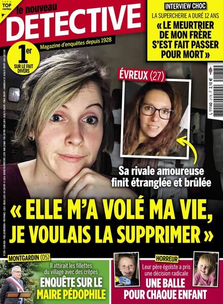 Le Nouveau Detective – 5 Juin 2024 Cover