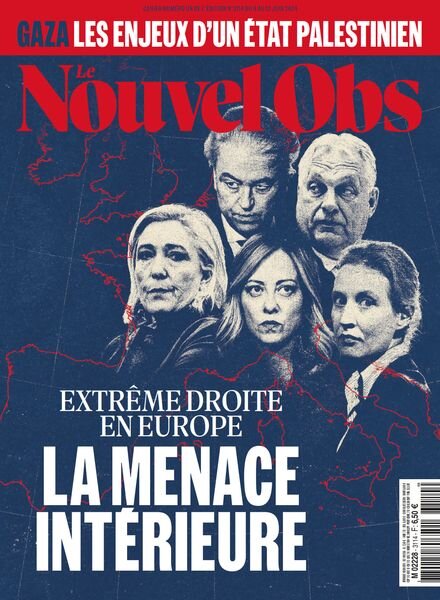 Le Nouvel Obs – 6 Juin 2024 Cover