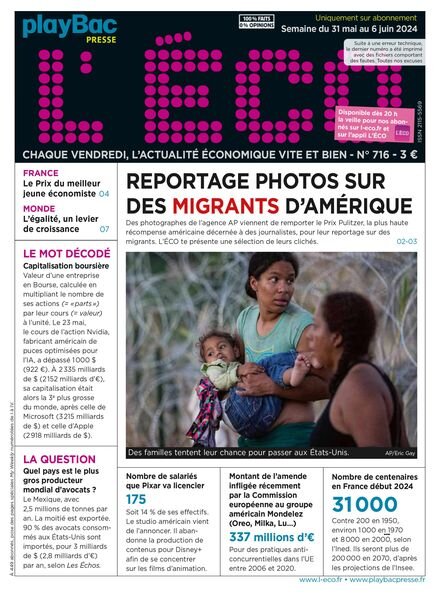 L’eCO – 1 Juin 2024 Cover