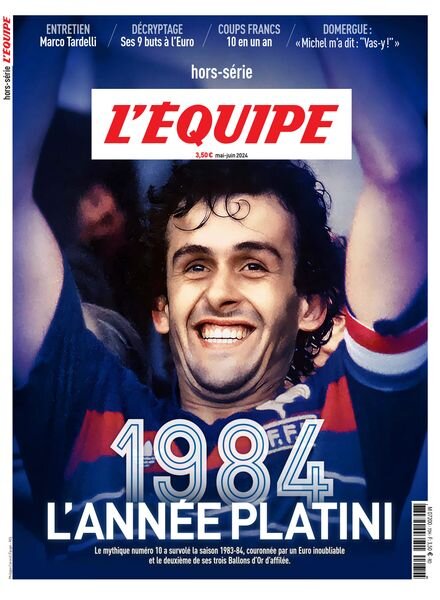 L’Equipe – Hors-Serie N 70 – Mai-Juin 2024 Cover