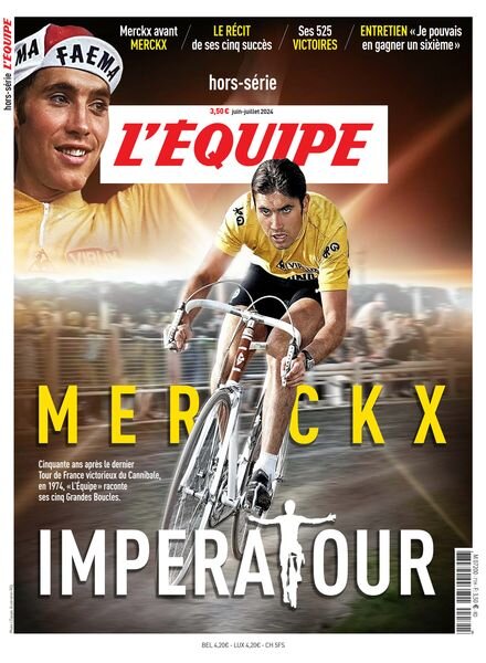 L’Equipe – Hors-Serie N 71 – Juin-Juillet 2024 Cover
