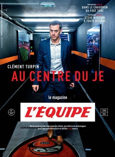 L’Equipe Magazine – 15 Juin 2024 Cover