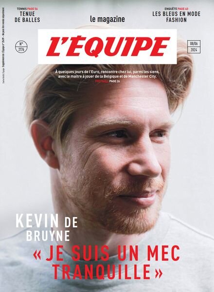L’Equipe Magazine – 8 Juin 2024 Cover