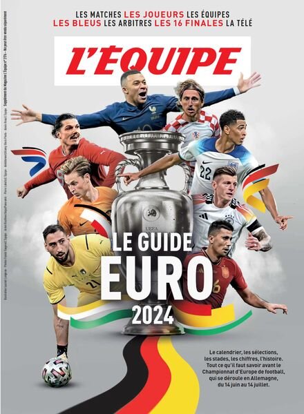 L’Equipe Supplement – 11 Juin 2024 Cover