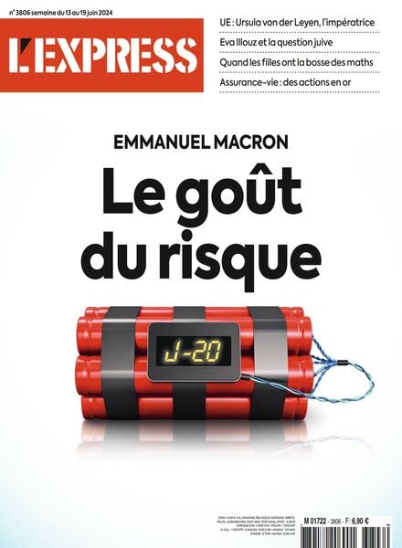 L’Express – 13 Juin 2024 Cover
