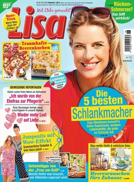 Lisa – 18 Juni 2024 Cover