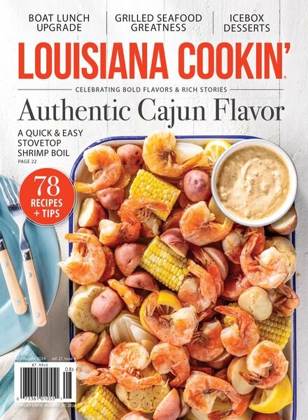 Louisiana Cookin’ – July-August 2024 Cover