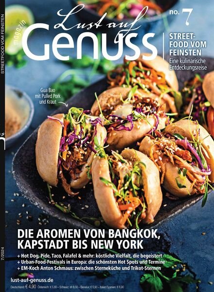 Lust auf Genuss – Juli 2024 Cover