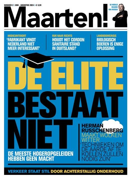 Maarten! – Juni-Augustus 2024 Cover