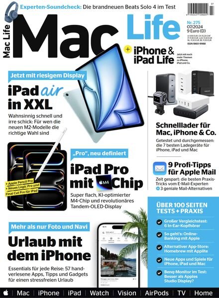 Mac Life Germany – Juli 2024 Cover