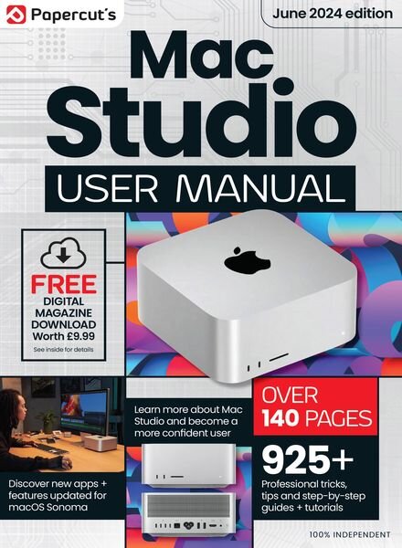 Mac Studio User Manual – June 2024 Cover