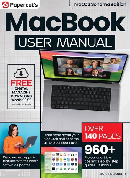 MacBook User Manual – June 2024 Cover